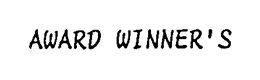 AWARD WINNER'S trademark