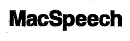 MACSPEECH trademark
