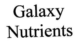 GALAXY NUTRIENTS trademark
