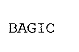 BAGIC trademark