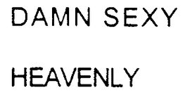 DAMN SEXY HEAVENLY trademark