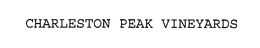 CHARLESTON PEAK VINEYARDS trademark