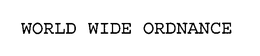 WORLD WIDE ORDNANCE trademark