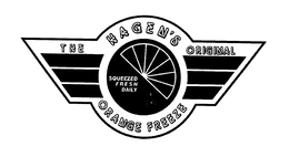 THE ORIGINAL HAGEN'S ORANGE FREEZE SQUEEZED FRESH DAILY trademark