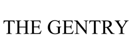 THE GENTRY trademark