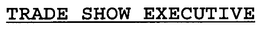 TRADE SHOW EXECUTIVE trademark