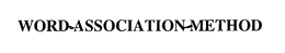 WORD-ASSOCIATION-METHOD trademark
