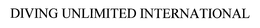 DIVING UNLIMITED INTERNATIONAL trademark