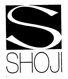 S SHOJI trademark