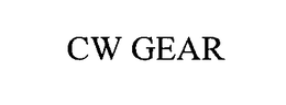 CW GEAR trademark
