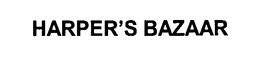 HARPER'S BAZAAR trademark