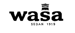 WASA SEDAN 1919 trademark
