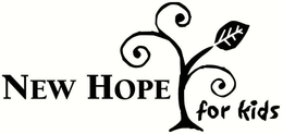NEW HOPE FOR KIDS trademark