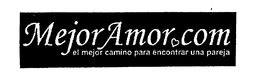 MEJORAMOR.COM EL MEJOR CAMINO PARA ENCONTRAR UNA PAREJA trademark