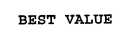 BEST VALUE trademark