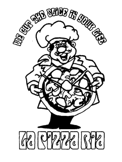 WE PUT THE SLICE IN YOUR LIFE LA PIZZA RIA trademark