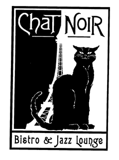 CHAT NOIR BISTRO & JAZZ LOUNGE trademark