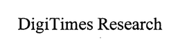 DIGITIMES RESEARCH trademark