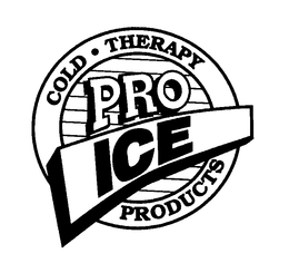PRO ICE COLD THERAPY PRODUCTS trademark