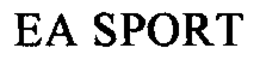 EA SPORT trademark