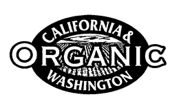 CALIFORNIA & WASHINGTON ORGANIC trademark