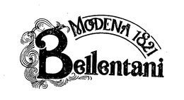 BELLENTANI MODENA 1821 trademark