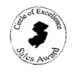 CIRCLE OF EXCELLENCE SALES AWARD trademark