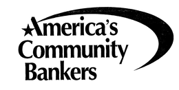 AMERICA'S COMMUNITY BANKERS trademark