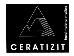 CERATIZIT HARD MATERIAL MATTERS trademark