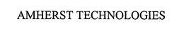 AMHERST TECHNOLOGIES trademark