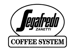SEGAFREDO ZANETTI COFFEE SYSTEM trademark