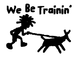 WE BE TRAININ' trademark