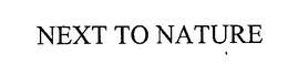 NEXT TO NATURE trademark