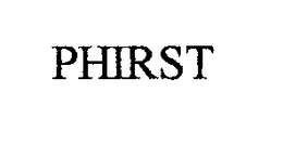 PHIRST trademark