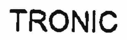 TRONIC trademark