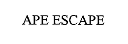 APE ESCAPE trademark