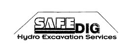 SAFEDIG HYDRO EXCAVATION SERVICES trademark