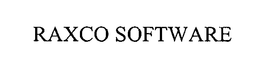RAXCO SOFTWARE trademark
