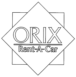 ORIX RENT-A-CAR trademark