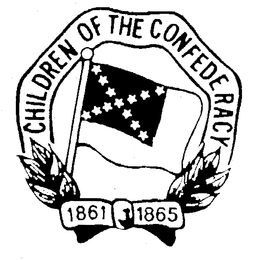 CHILDREN OF THE CONFEDERACY 1861 1865 trademark
