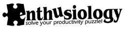 ENTHUSIOLOGY SOLVE YOUR PRODUCTIVITY PUZZLE! trademark