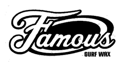 FAMOUS SURF WAX trademark