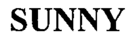 SUNNY trademark