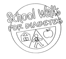 SCHOOL WALK FOR DIABETES trademark