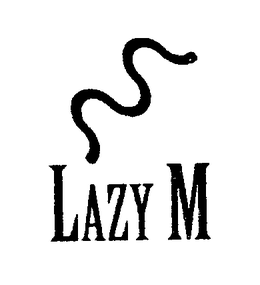 LAZY M trademark