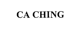 CA CHING trademark
