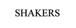 SHAKERS trademark