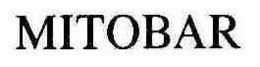 MITOBAR trademark