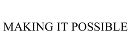 MAKING IT POSSIBLE trademark