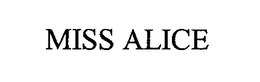 MISS ALICE trademark